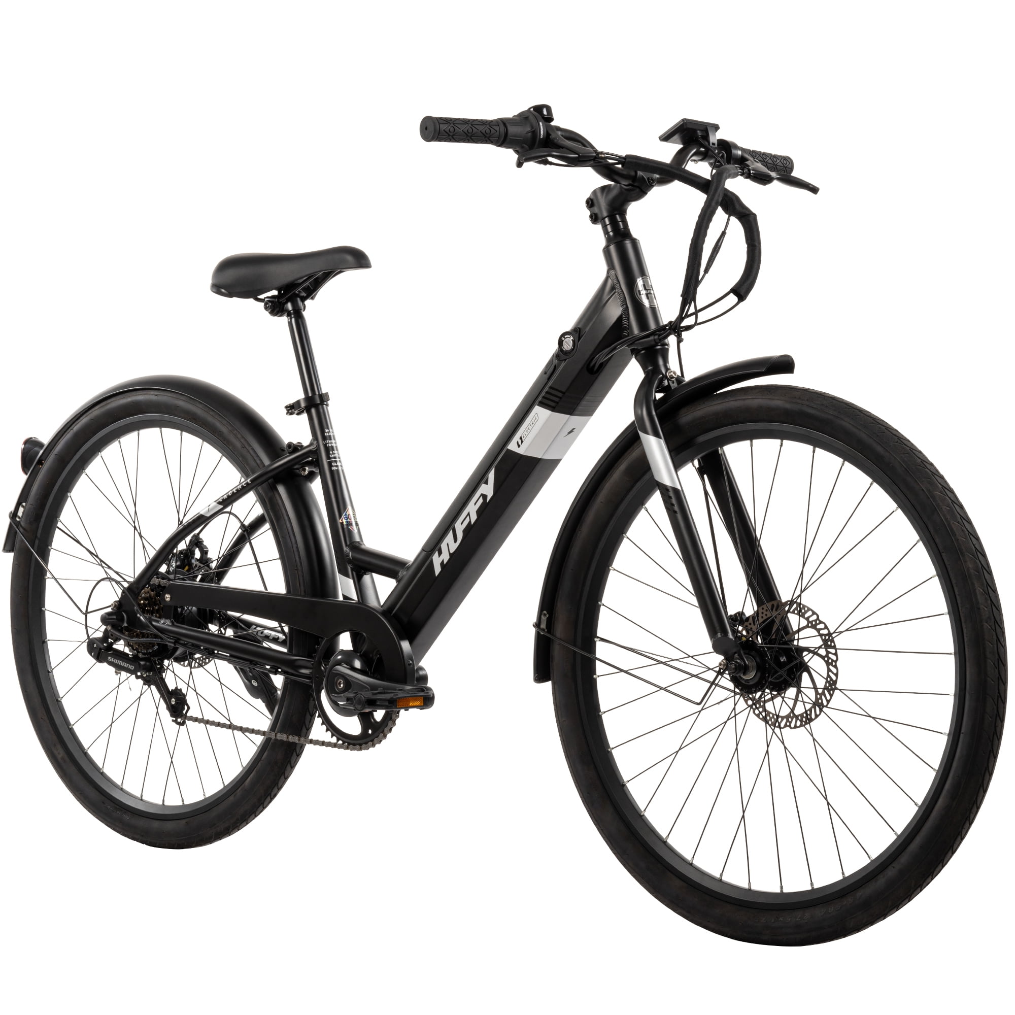 Huffy Cadence Adult Electric Comfort Bike 27.5 Wheels 6 Speeds 36V Walmart
