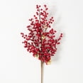 thumbnail image 1 of 27.5"H Sullivans Berry And Bell Spray, Red, 1 of 2