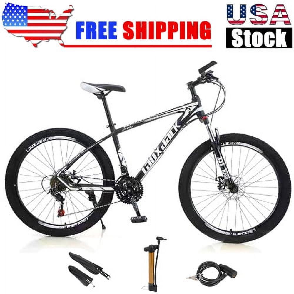 27.5 Inch 21 Speed Mountain Bike Hot Sell MTB 27.5 Wheels 21 Speed Bicycle Disc Bicycles Bike Lock Air Pump Walmart
