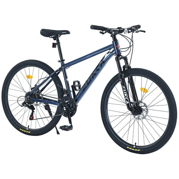 27.5 inch Wheels Mountain Bike, 21-Speed, Aluminum Alloy Frame, for Men & Women, Beginner-Friendly (Blue)