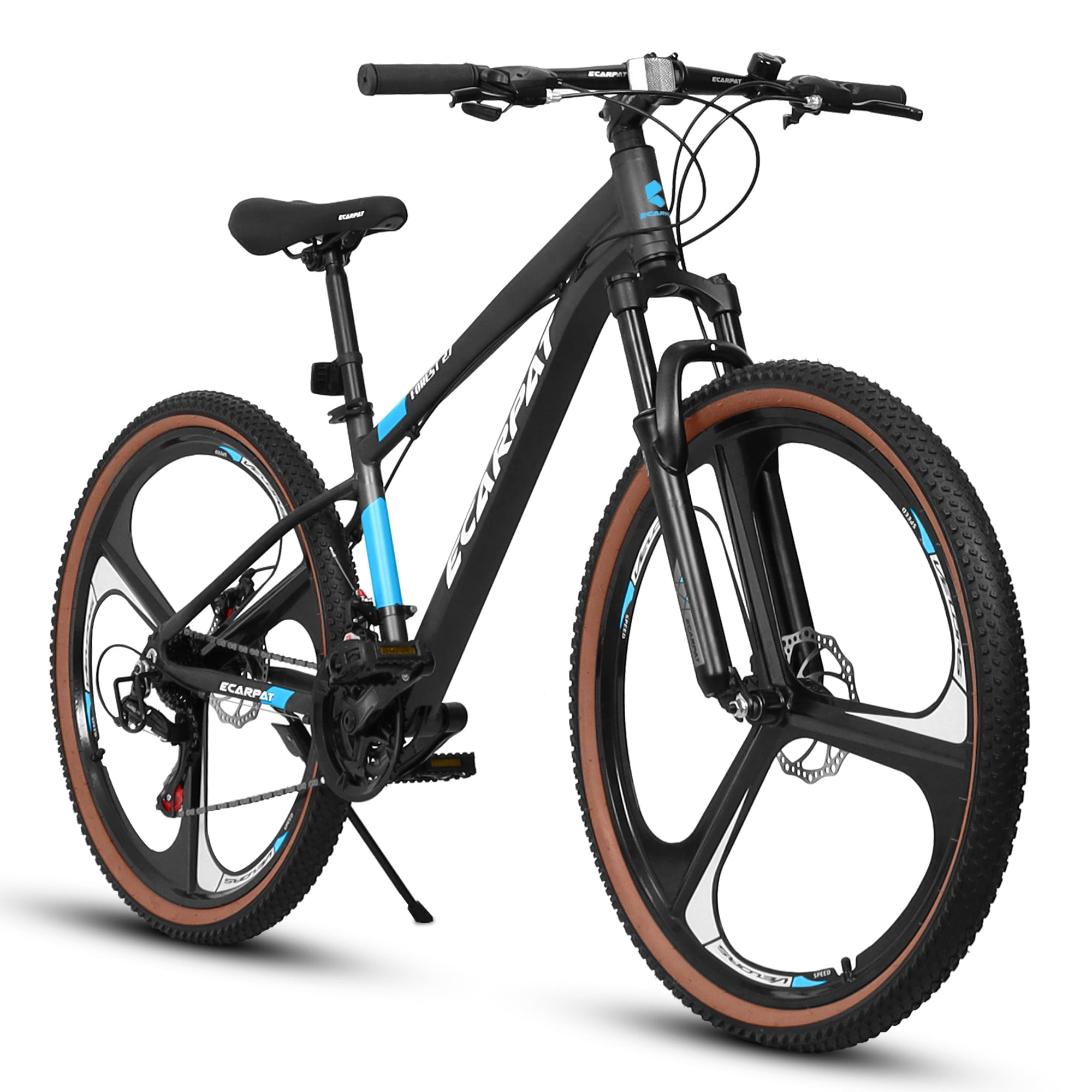 27.5 Inch Mountain Bike, Shimano 21 Speed Bicycle with Dual Disc 