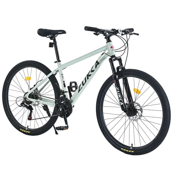 27.5 Inch Wheels 21 Speed Mountain Bike with Front Suspension,Aluminum Alloy Frame