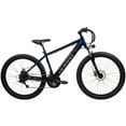 thumbnail image 1 of Huffy 27.5" Vertis 36V Adult Electric Mountain Bike Aluminum, Fits Riders 5'0"+, Blue, Unisex, 1 of 13