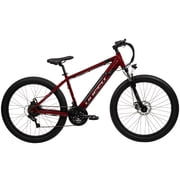Huffy 27.5 Vertis 36V Electric Mountain Bike, Fits Riders 60+, Red, Adult, Unisex
