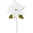 thumbnail image 1 of 27.5" Milk Wht Poinsettia 24" Flwr 2/Bag, 1 of 2