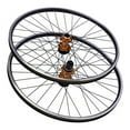 thumbnail image 1 of 27.5" Mountain Bike Wheelset,Aluminum Alloy Rim Disc Brake MTB Wheelset Quick Release Front+Rear Wheels Bike Wheels,for Cassette Bicycle Wheelset, 1 of 7