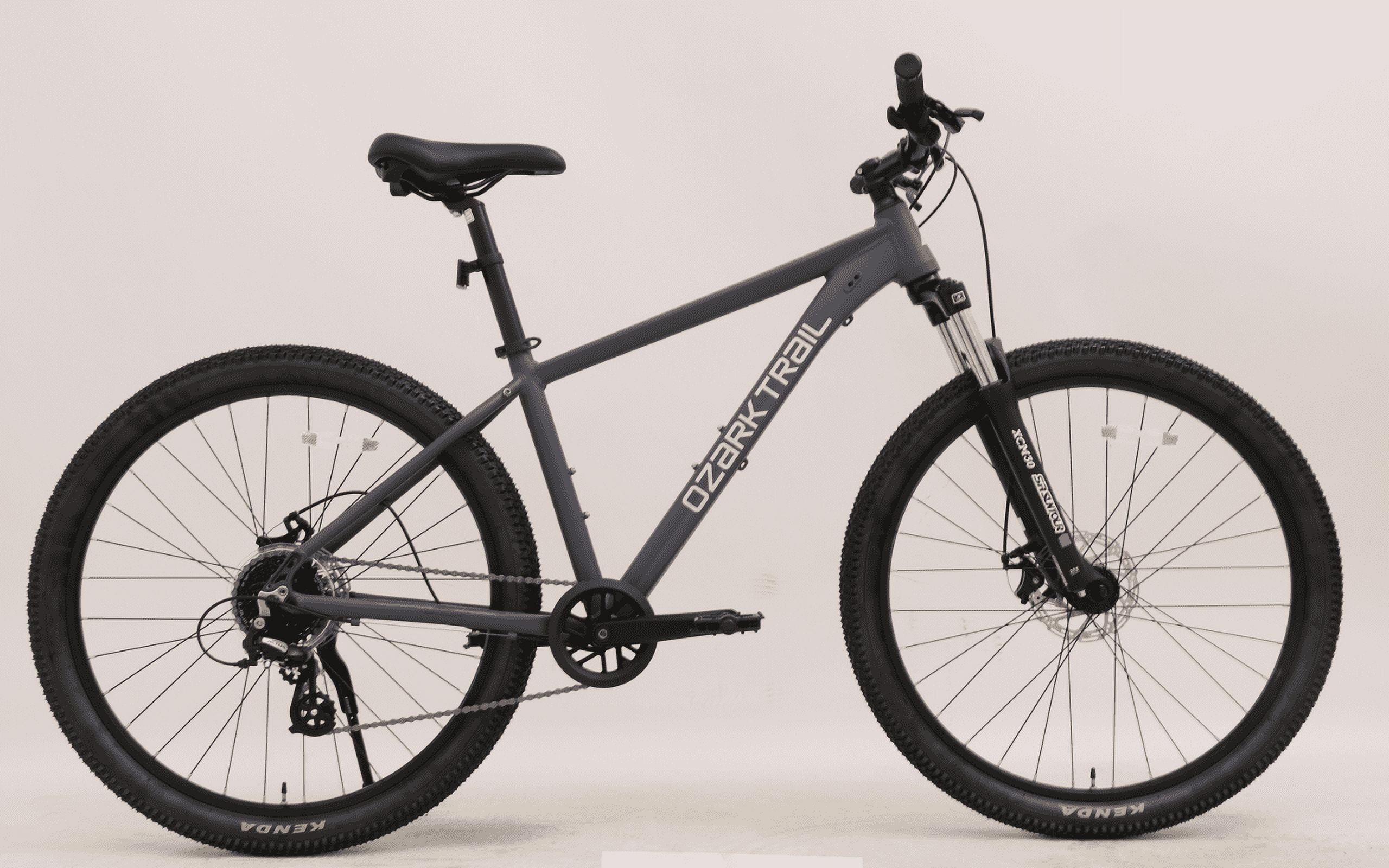 Ozark Trail 27.5" M.2 Ridge Mountain Bike, Small Frame, Fits Riders 5'0" - 5'6", Blue, Adult, Unisex