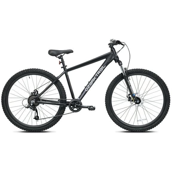 Ozark Trail 27.5" M.1 Vibe Mountain Bicycle, Medium Frame, Fits Riders 5'3" - 5'8", Black, Adult