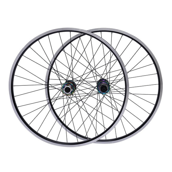 27.5" Wheelset Mountain Bike Fat Bike Wheel Bike Front Rear Wheel Quick Release Colorful