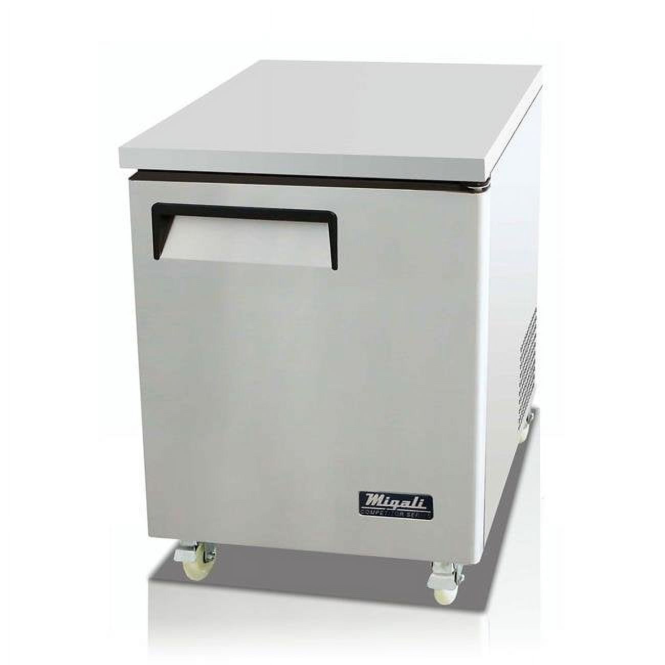 27.5 in. 6.5 cu. ft. Competitor Series Undercounter Refrigerator, Stainless Steel & Galvanized Steel