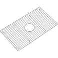 thumbnail image 1 of 27.5 in. x 15.5 in. Centre Drain Sink Protector with Supersoft Silicone Feet in 304 Grade Stainless Steel, 1 of 4