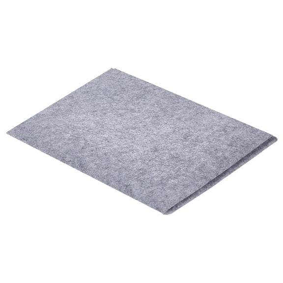 27.5 x 19.8 Inch Water Drawing Cloth Gray Writing Felt Mat Chinese Calligraphy Mat Reusable Water Paper Felt Desk Pad Painting Chinese