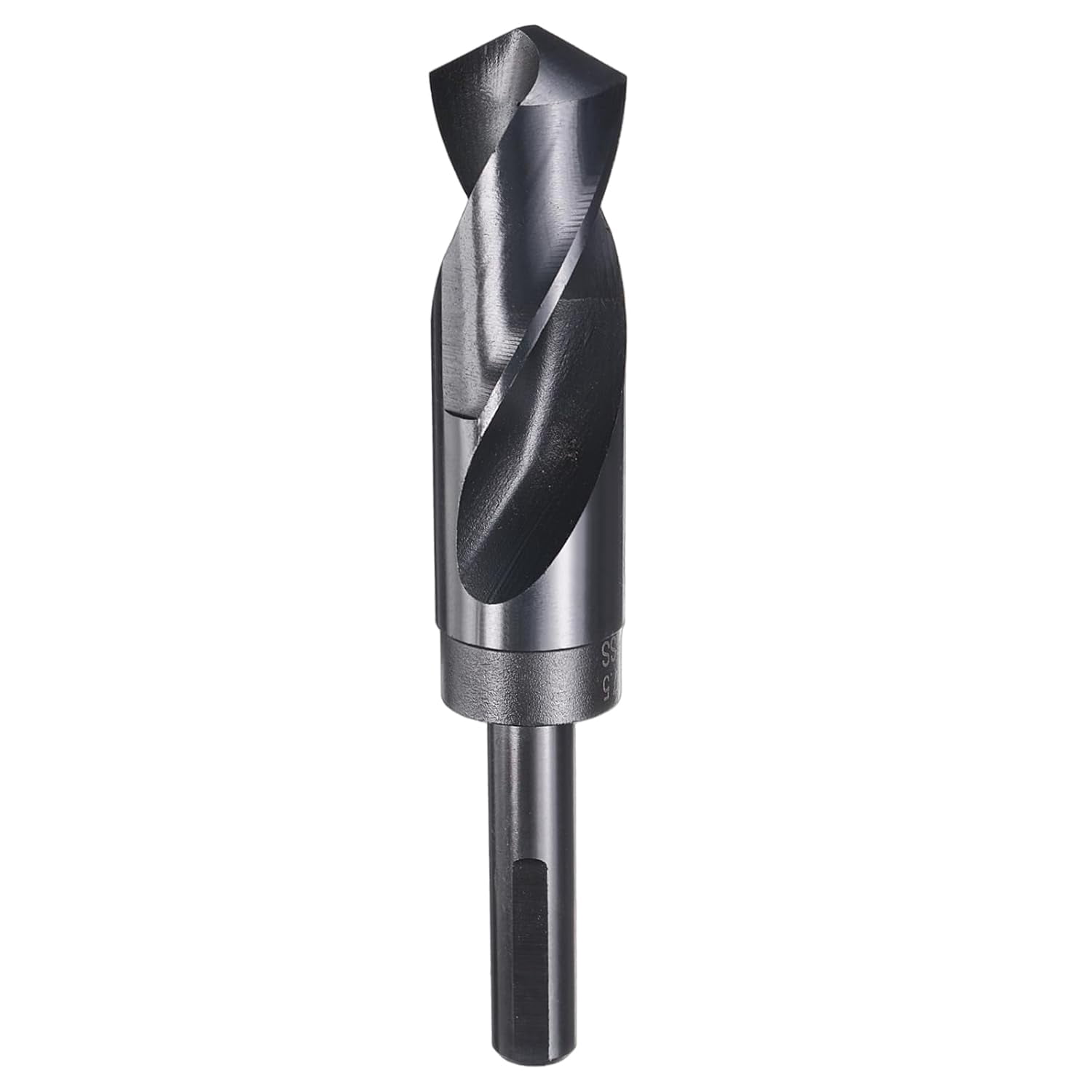 Luomorgo HSS 17mm (43/64") Reduced Shank Twist Drill Bit - 1/2 Inch Shank, High Speed Steel