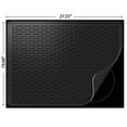 thumbnail image 1 of Silicone Stove Top Cover for Electric Stove, Glass Cooktop Protector & Drying Mat (Black, 27.55"x20")., 1 of 5