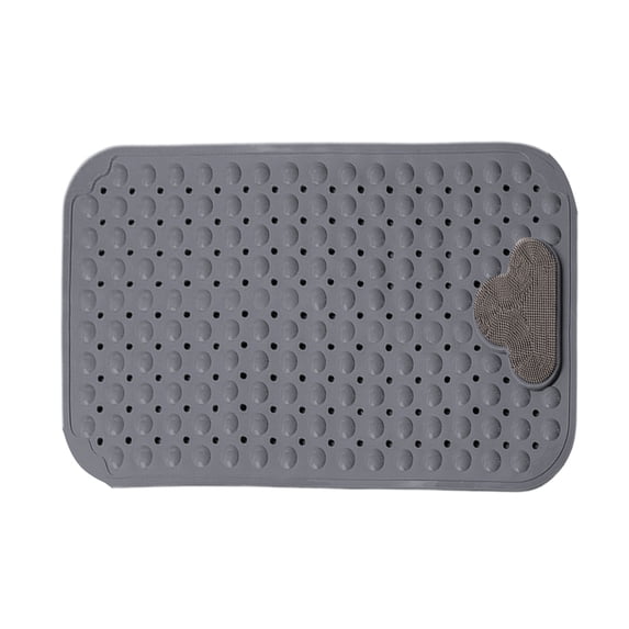 27.56x15.75in Bathroom Anti-Slip Mat PVC Floor Mats with Foot Massage | Non-Skid Shower Bathtub Toilet Safety Mat (5 Colors 1.543lb)