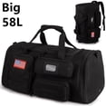 thumbnail image 1 of 27.5In Expandable Gym Bag For Men,58L Large 3 in 1 Sports Travel Duffle Bag With Shoes Compartment,Water Resistant Sports Gym Tote Bags Multi-functional Travel Backpack Overnight Bag, 1 of 9