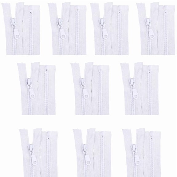 27.5Inch/70cm Nylon Zippers Open-end Zips Fasteners for Making Bag Clothing
