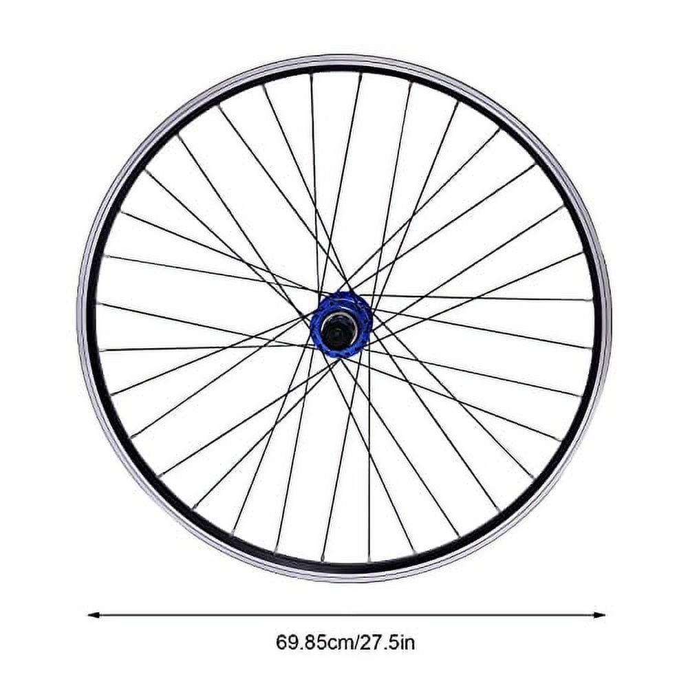 27.5Inch Mountain Bike Wheelset Quick Release Front Rear Black Wheels ...
