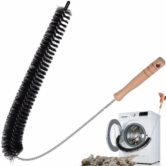 27.95-Inch Flexible Dryer Vent Cleaning Brush for Lint Trap and Coils