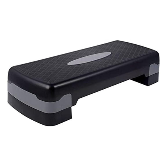 27" Adjustable Step Platform for Aerobics - Fitness Stepper for Home Gym - Non-Slip Exercise Platform - Workout Step with Risers