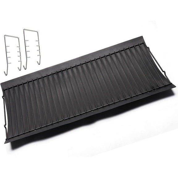 27" Ash Pan Heavy Duty Steel Miscellaneous Repair Part Replacement for Char Griller Charcoal Grills 1224, 1324, 2121, 2222, 2727, 2828, 2929, Charbroil 17302056