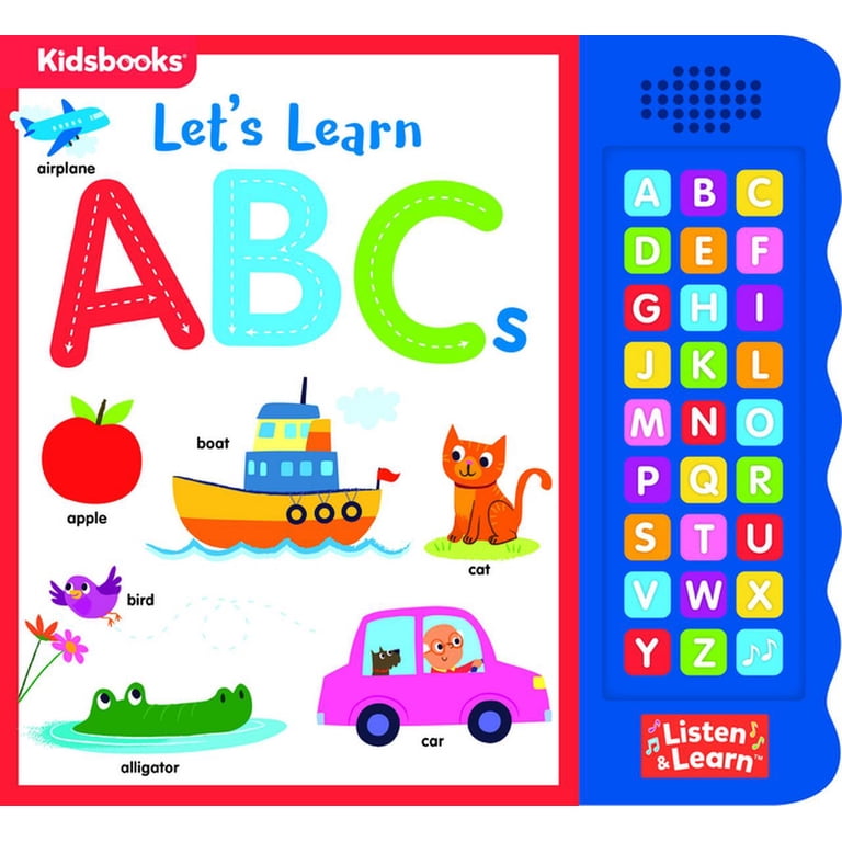 Kidsbooks Publishing 27-Button Sound Book Let's Learn ABCs, Board