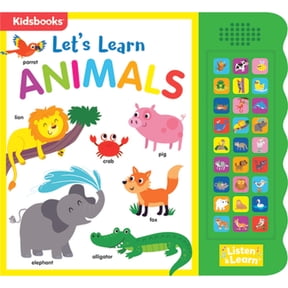 Pre-Owned Let's Learn Animals-With 27 Fun Sound Buttons, this Book is the Perfect Introduction to Animals! (Other) 9781628857108