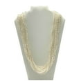 thumbnail image 1 of 27" Clear Glass Bead Necklace (Dozen) - 12 Necklaces/1 Dozen, 1 of 4