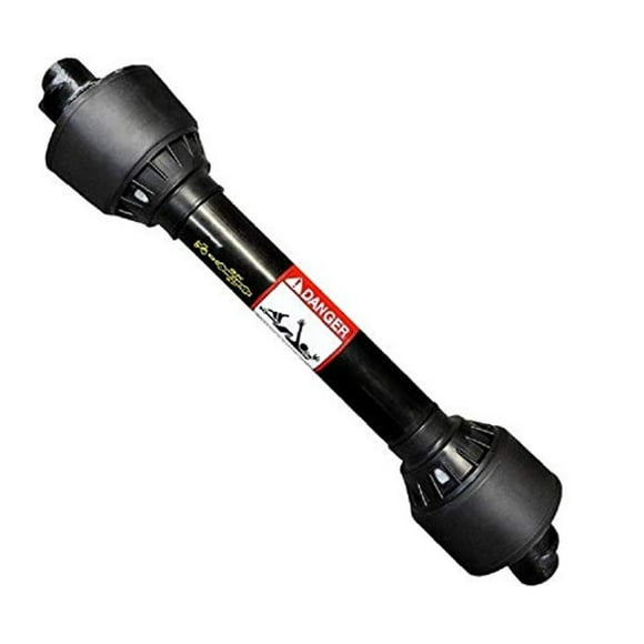 27" Complete Economy PTO Driveline 1-3/8" 6 Spline Both Ends ZRuEzyX 14006127-ECON