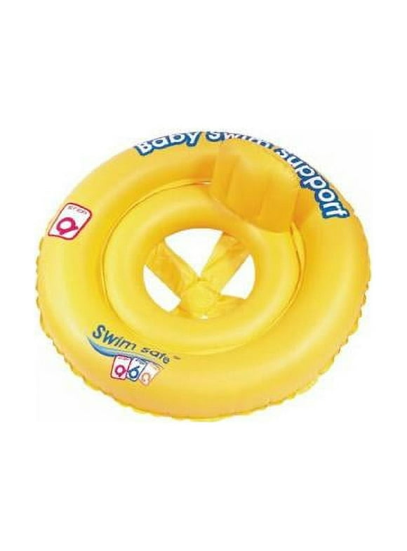 27" Double Ring Baby Seat for Pool Boys and Girls Ages 1-2 Brand: Bestway Color: Yellow Unisex
