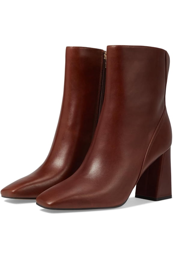 Lexi Square Toe Ankle Boot Cappuccino Leather 9.5M