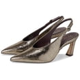 thumbnail image 1 of 27 EDIT Naturalizer Women's Elaine Slingback Pointed Toe Pump Pewter Snake Print 8M, 1 of 5