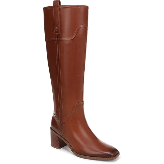 27 EDIT Naturalizer Women's Emmie Knee High Boot Cider Spice Brown Narrow Calf 8.5M