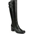thumbnail image 1 of 27 EDIT Naturalizer Women's Idris Knee High Boot Black Leather 7.5M, 1 of 5