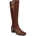 thumbnail image 1 of 27 EDIT Naturalizer Women's Idris Knee High Boot Rich Cognac Brown Leather 8W, 1 of 5
