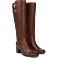 thumbnail image 1 of 27 EDIT Naturalizer Women's Idris Knee High Boot Rich Cognac Brown Wide Calf 8W, 1 of 5