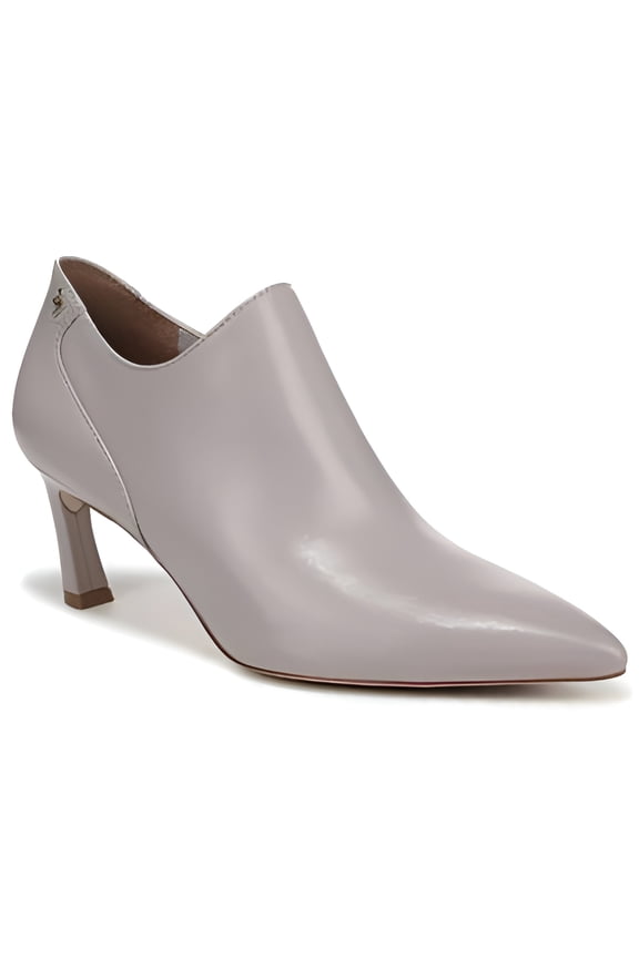 27 EDIT Naturalizer Women's Margot Pointed Toe Bootie Soft Mink Grey Leather 7M