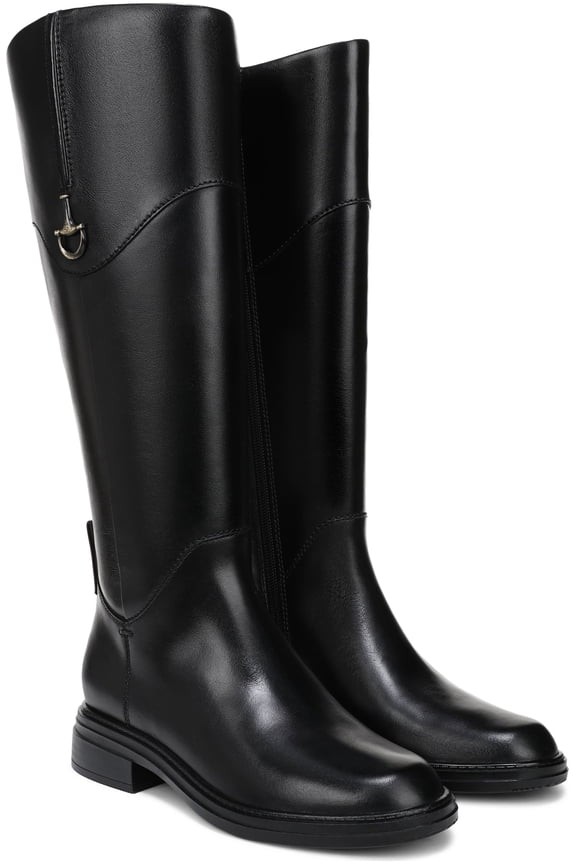 Women's Oslo Riding Boot Black Extra Wide Calf 8.5XW