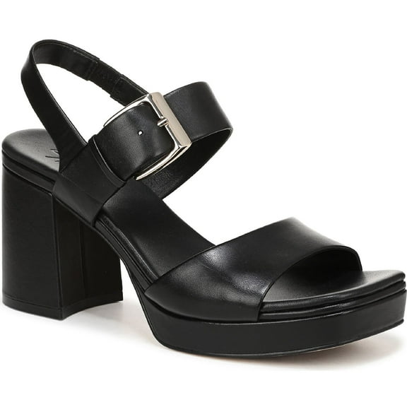 27 EDIT Naturalizer Women's Philippa Platform Slingback Sandal Black 8M