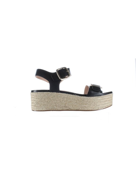 Womens Jovana Black Espadrille Heels Black