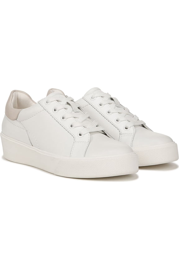 Women's Marisol Sneakers White Rose Leather 5.5M
