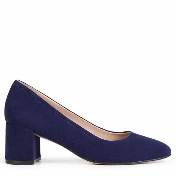 Naturalizer Women's Rebecca Pumps Haven Blue Suede 7.5M