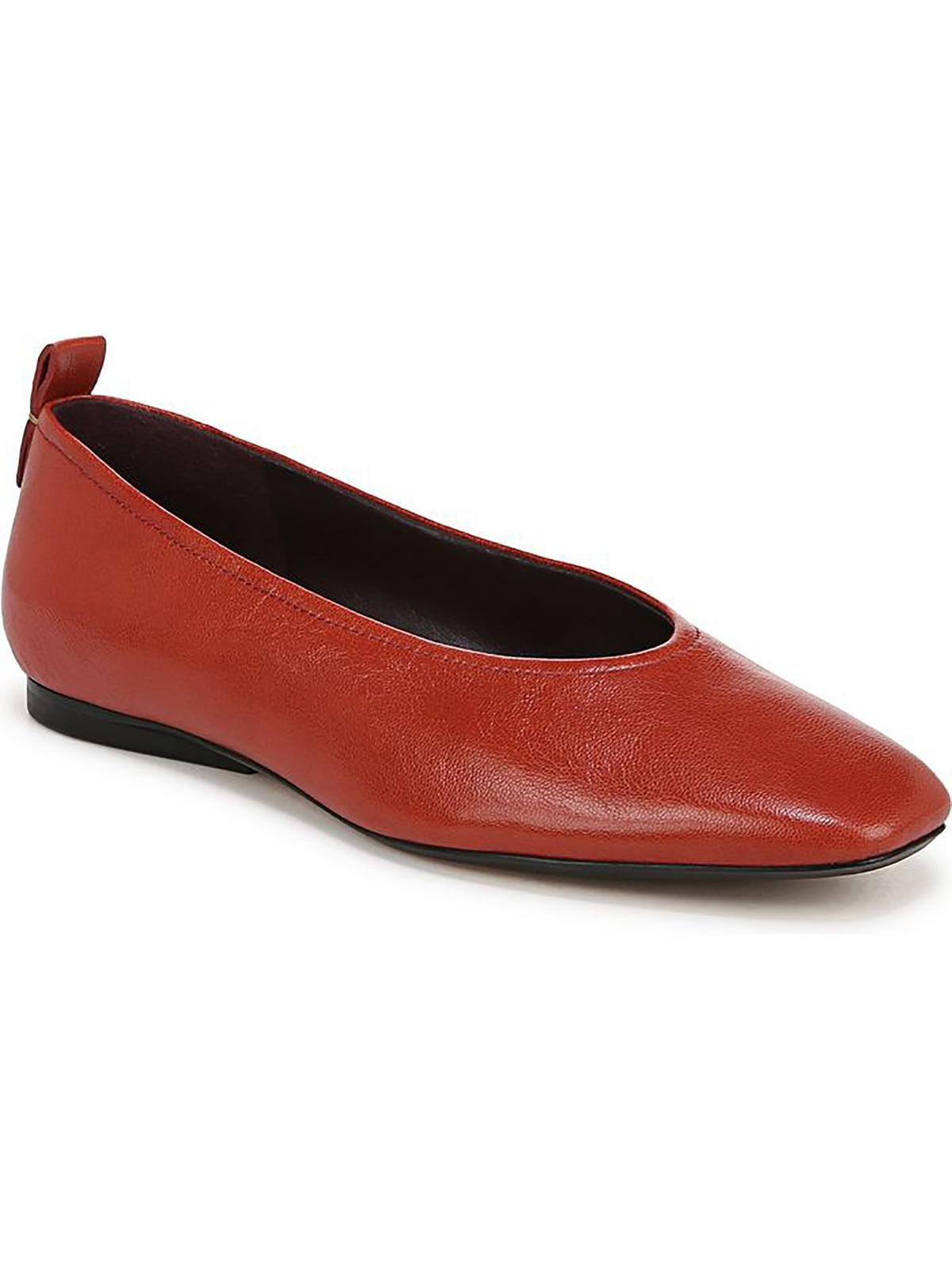 27 Edit Womens CARLA Leather Slip on Flat Shoes