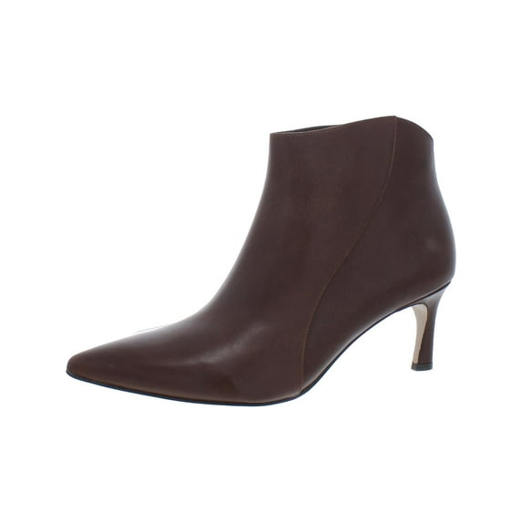 27 Edit Womens Felix Padded Insole Leather Ankle Boots