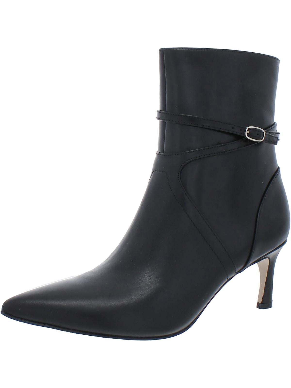 Pointed Leather boots