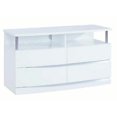 thumbnail image 1 of 27" Exquisite White High Gloss TV Entertainment Unit, 1 of 2