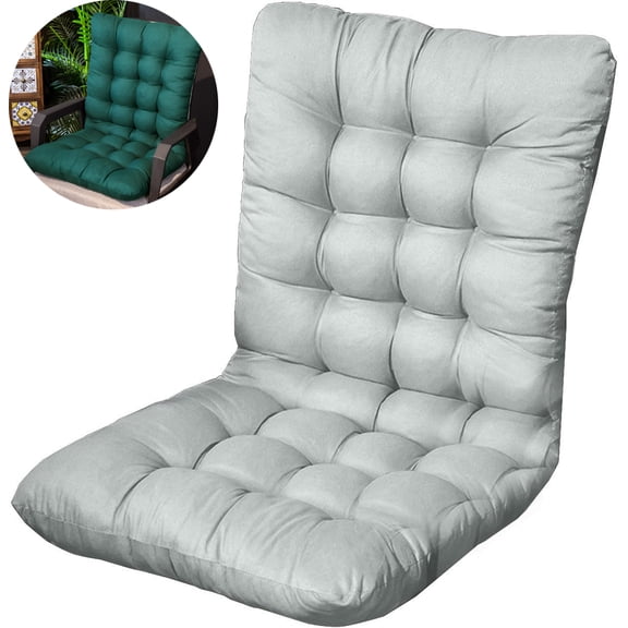 27" Floor Folding Chair with Back Support, Padded Folding Gaming Sofa Chair, Cortable Gaming Chair Recliner Seat with Comfy Cushion, for Teens (Gray, 70cm/27.56inch)