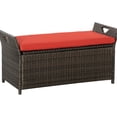 thumbnail image 1 of 27-Gallon Storage Space, Rectangular Shape | Outdoor Patio Furniture for Two | Weather-Resistant and UV-Resistant Materials, 1 of 5
