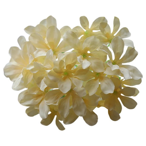 27-Head 6-Corner Artificial Hydrangea Flower for Wedding Art Prop Decor