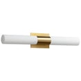 thumbnail image 1 of Magneta 2 - Light Aged Brass Brass Contemporary / Modern - LED Glass And Steel Wall Sconce, 1 of 7